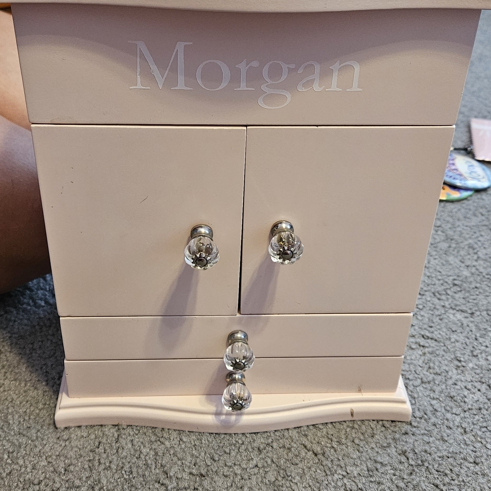 Pottery Barn Kids Blush Jewelry Organizer